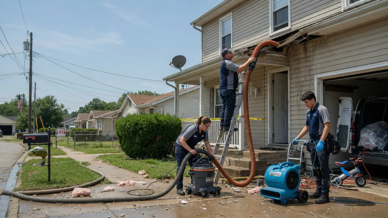Water Damage Restoration in Coral, PA near me